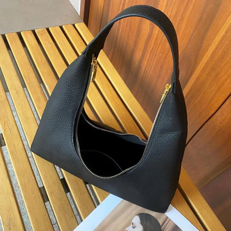 Mugrs™ Hobo-Schultertasche aus Leder