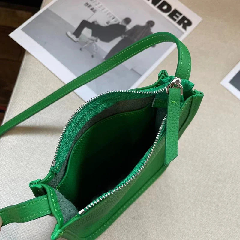 Mugrs™ Simple Soft Leather Mini Phone Bag