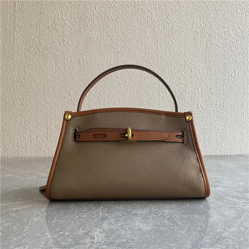 Mugrs™ Schicke Kelly-Tragetasche aus Leder