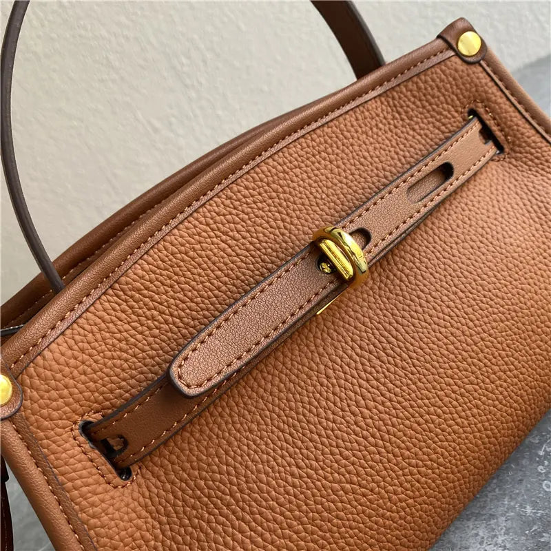 Mugrs™ Schicke Kelly-Tragetasche aus Leder