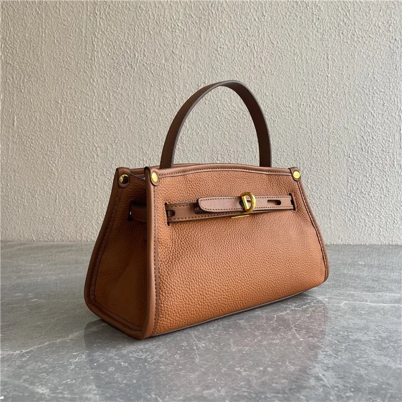 Mugrs™ Schicke Kelly-Tragetasche aus Leder