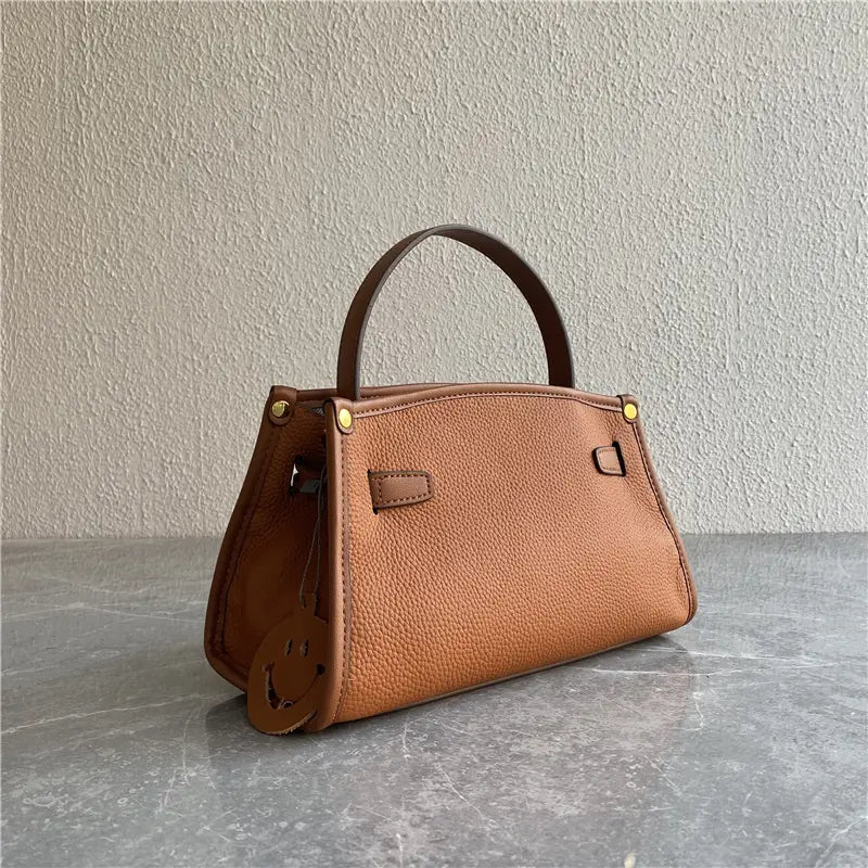 Mugrs™ Schicke Kelly-Tragetasche aus Leder