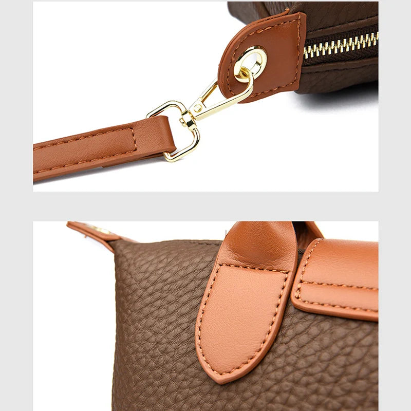 Mugrs™ Soft Leather Dumpling Phone Bag