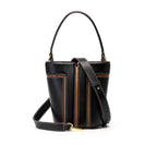 Mugrs™ Leather Patchwork Mini Bucket Bag