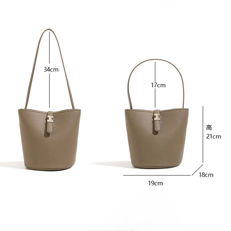 Tragbare, schlichte Vintage-Beuteltasche von Mugrs™