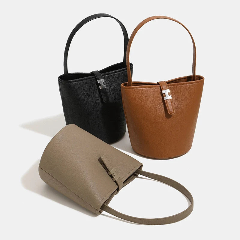 Tragbare, schlichte Vintage-Beuteltasche von Mugrs™