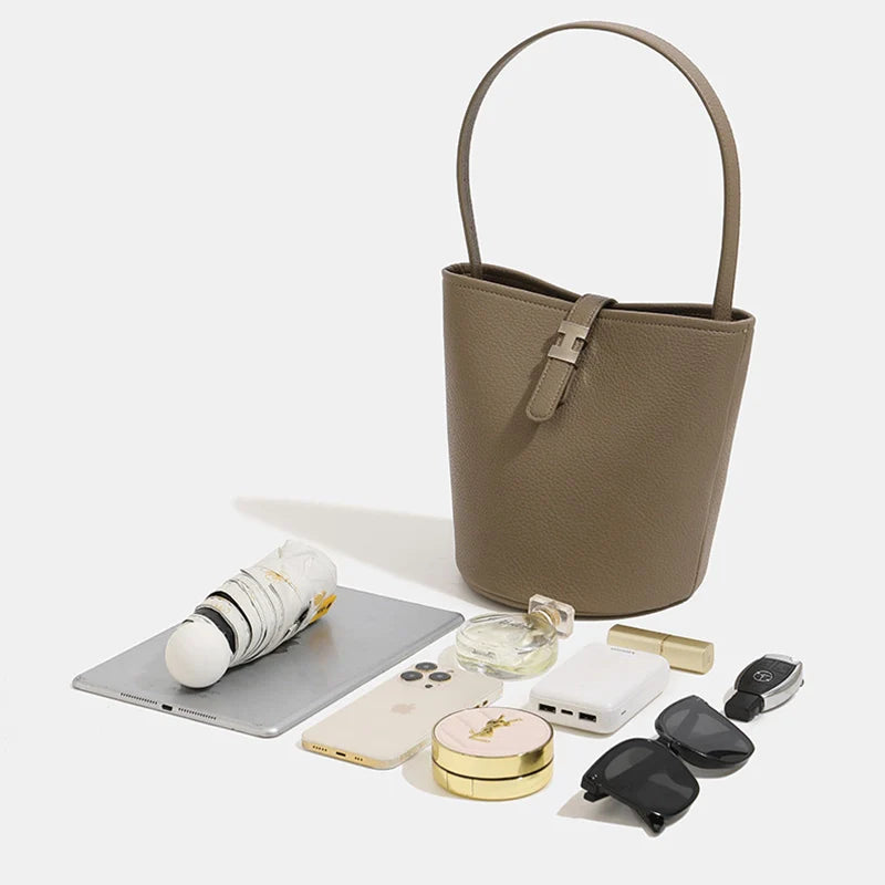 Tragbare, schlichte Vintage-Beuteltasche von Mugrs™