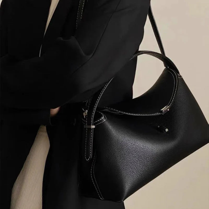 Sac à main magnifique avec bouton en métal Mugrs™