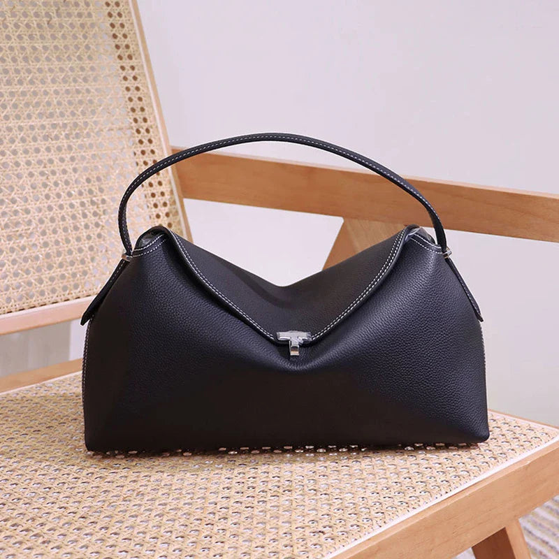Sac à main magnifique avec bouton en métal Mugrs™