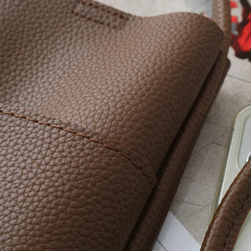 Mugrs™ Eco-Friendly Leather Card Holder Phone Bag