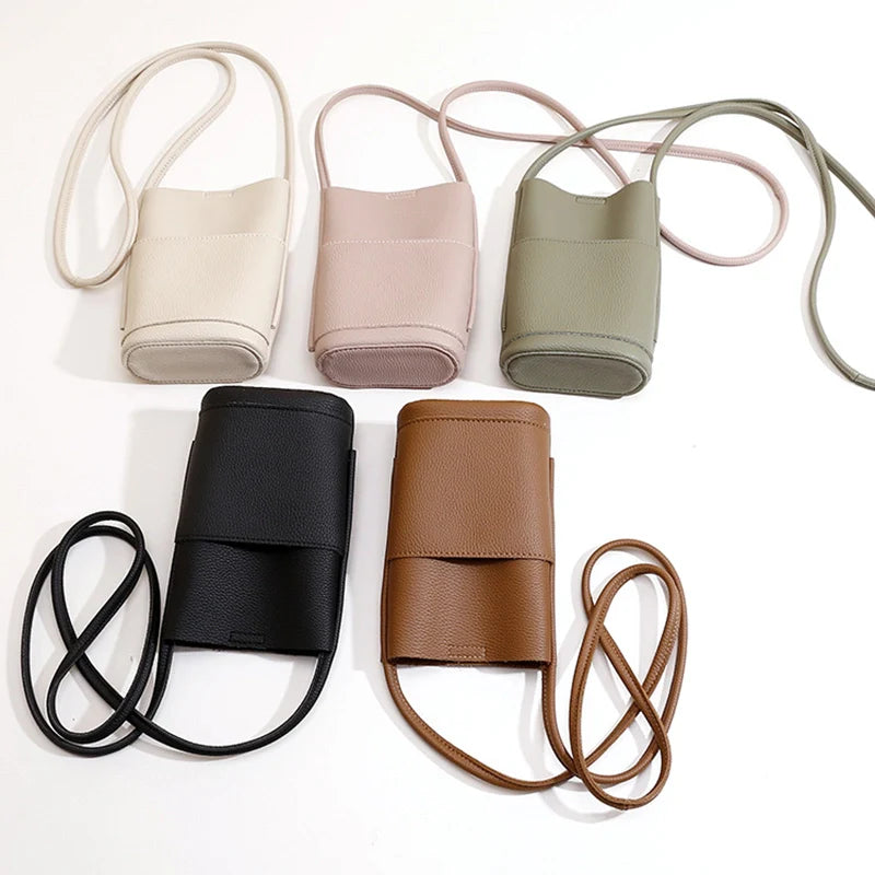 Mugrs™ Eco-Friendly Leather Card Holder Phone Bag