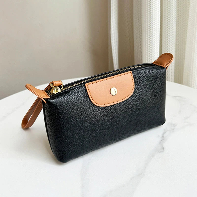 Pochette en cuir à fermeture éclair Mugrs™, 5 couleurs