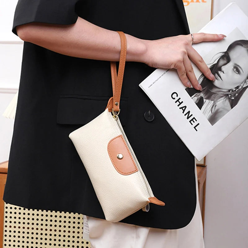 Mugrs™ Zipper Leather Clutch Bag, 5 Colors