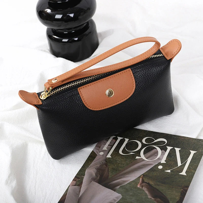 Pochette en cuir à fermeture éclair Mugrs™, 5 couleurs