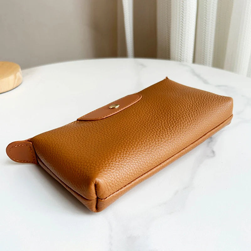 Mugrs™ Zipper Leather Clutch Bag, 5 Colors