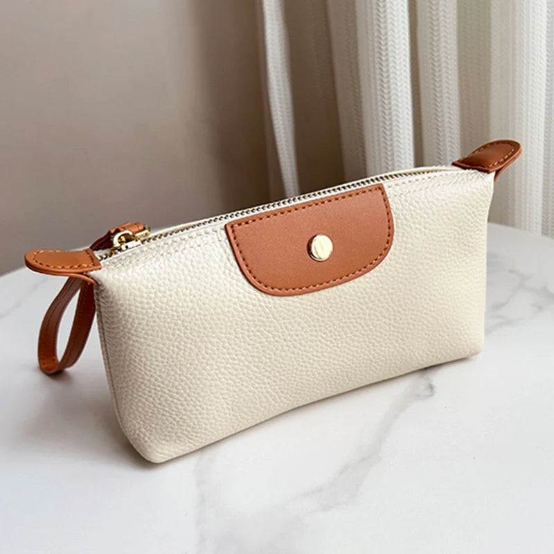 Pochette en cuir à fermeture éclair Mugrs™, 5 couleurs