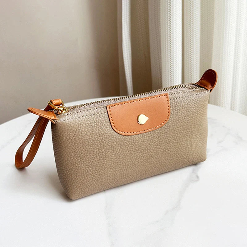 Pochette en cuir à fermeture éclair Mugrs™, 5 couleurs