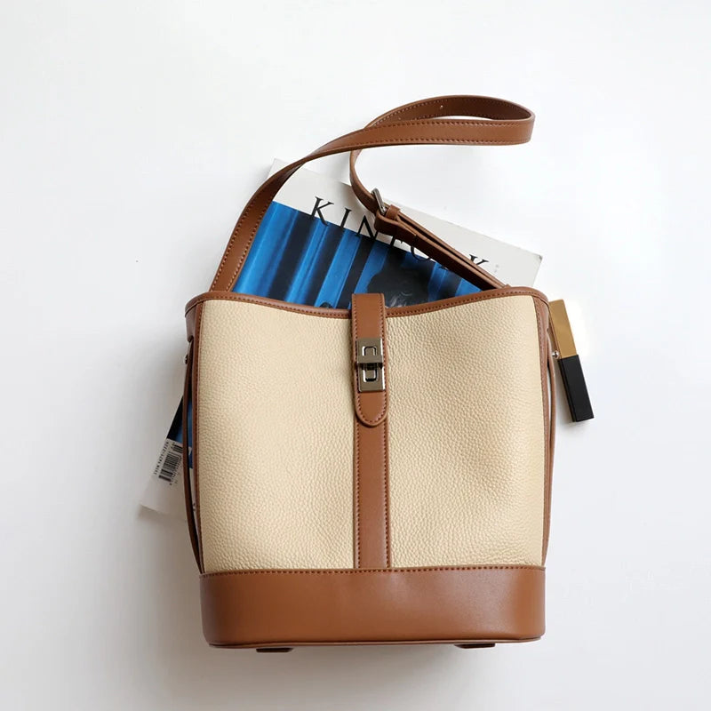 Sac seau en cuir végétalien Mugrs™