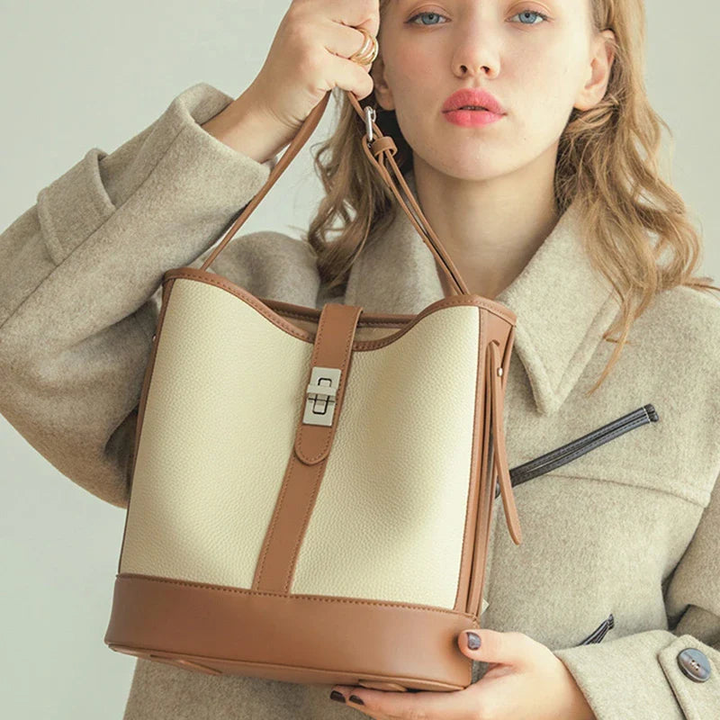 Sac seau en cuir végétalien Mugrs™