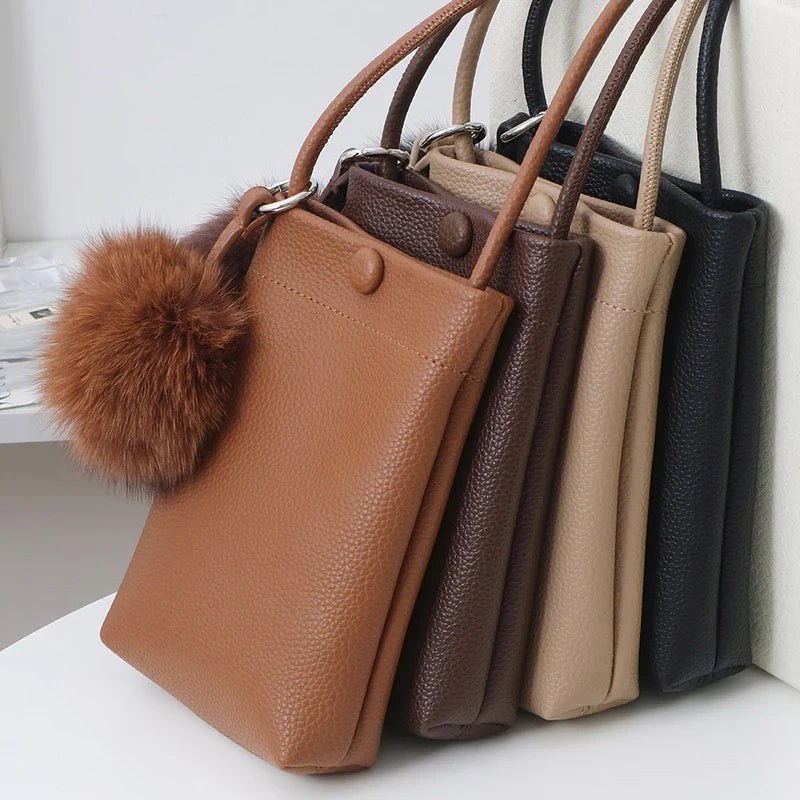 Mugrs™ Classic 1.0 Minitasche aus Leder, 5 Farben