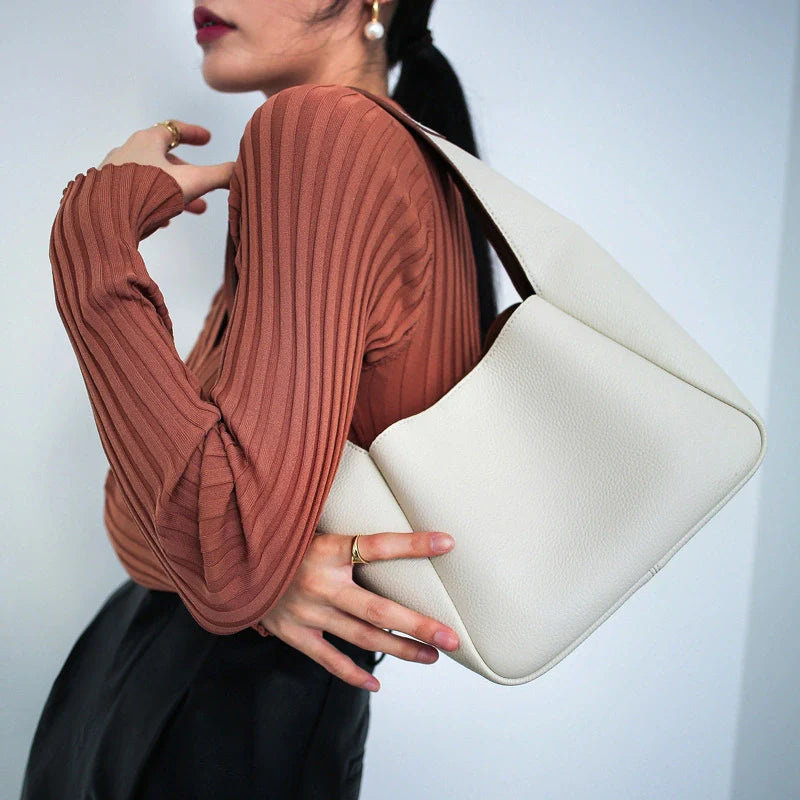 Mugrs™ 1950S Cowhide Leather Shoulder Bag Armpit Bag