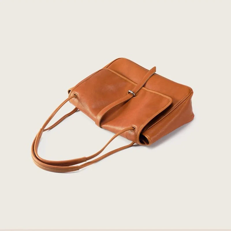 Sac messager décontracté et durable en cuir végétalien Mugrs™