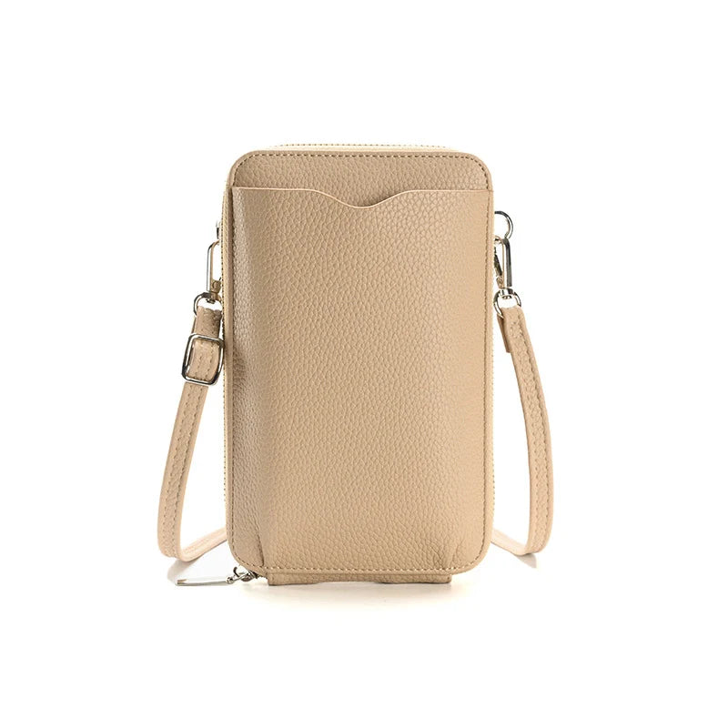 Mugrs™ Stylish Vegan Leather Crossbody Mobile Phone Bag