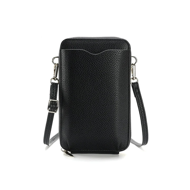 Mugrs™ Stylish Vegan Leather Crossbody Mobile Phone Bag