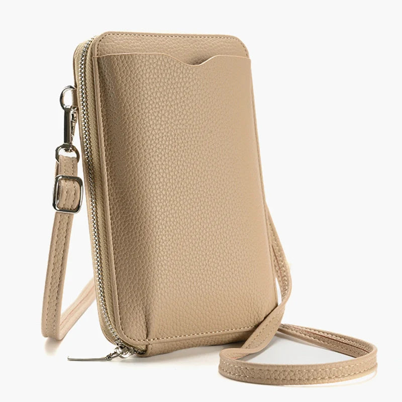 Mugrs™ Stylish Vegan Leather Crossbody Mobile Phone Bag