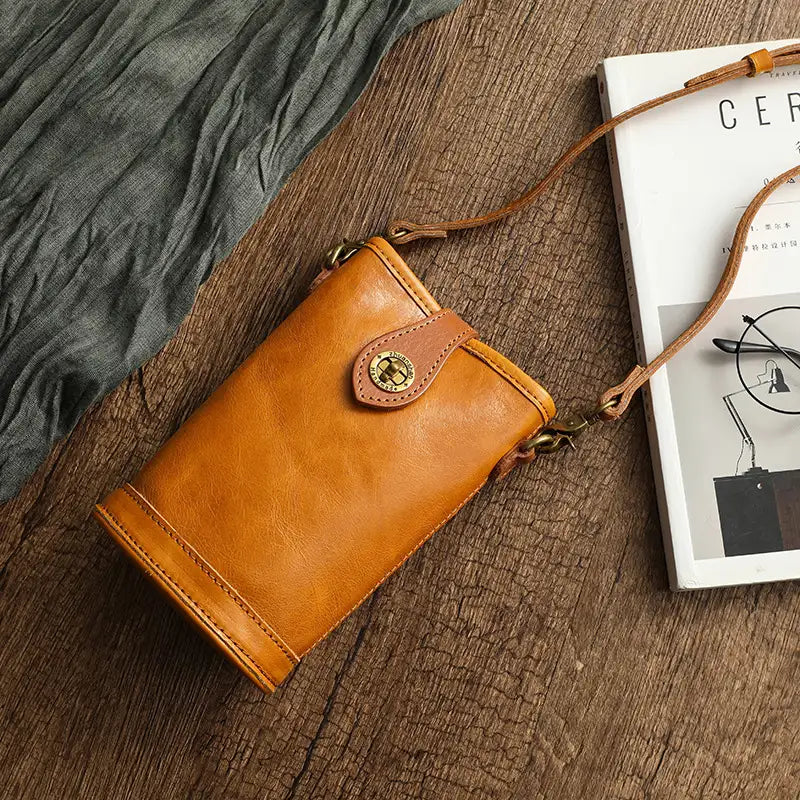 Mugrs™ Vegan Leather Bucket Phone Bag