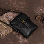 Mugrs™ Vegan Leather Bucket Crossbody Phone Bag