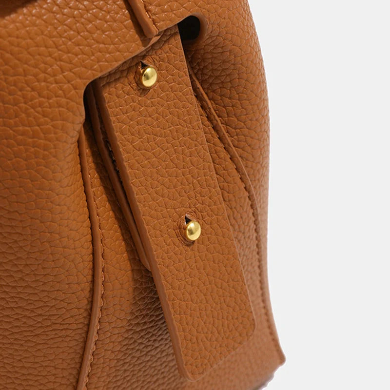 Mugrs™ Beuteltasche aus weichem Leder mit großem Fassungsvermögen