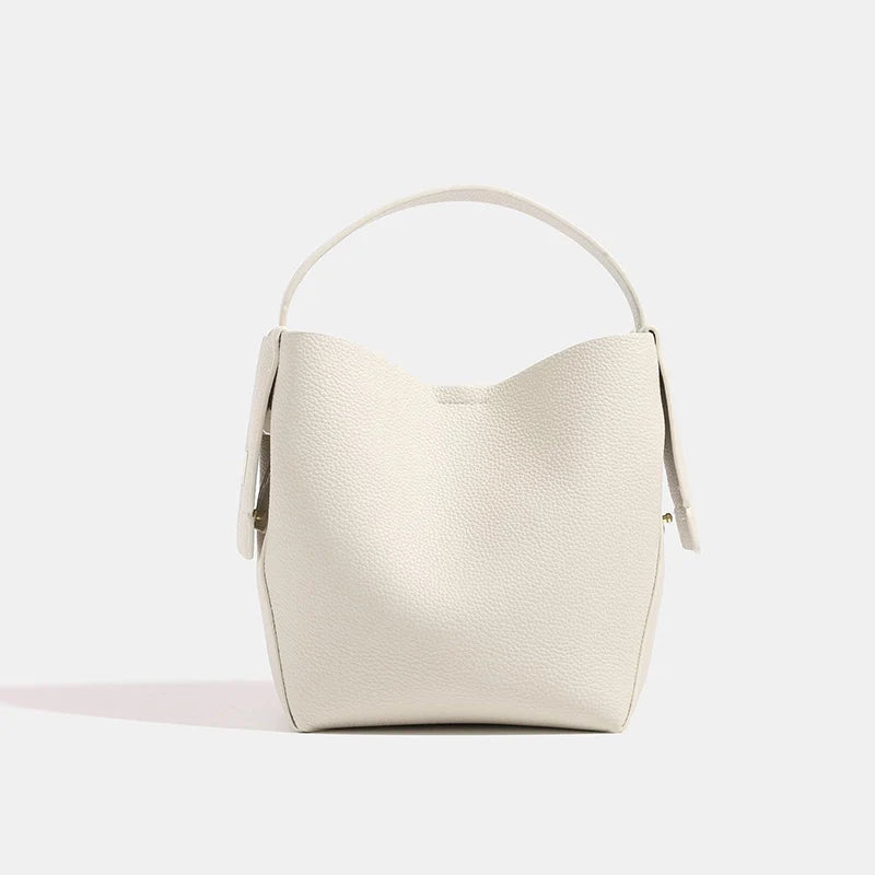 Mugrs™ Beuteltasche aus weichem Leder mit großem Fassungsvermögen