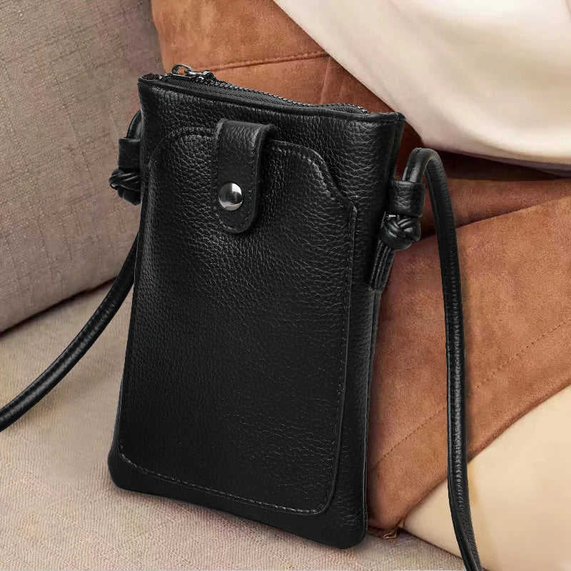 Mugrs™ Handytasche für jeden Tag mit Reißverschluss und Knopf