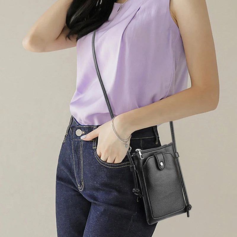Mugrs™ Zipper and Button Everyday Phone Bag