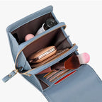Pochette portefeuille à boutons en cuir PU Mugrs™ pour téléphone