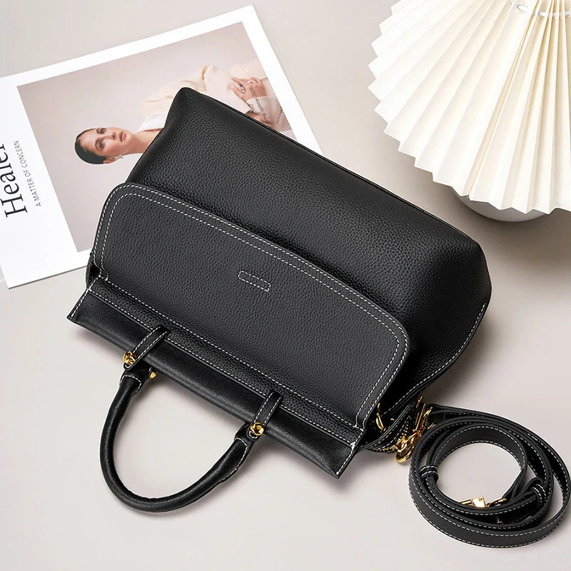 Mugrs™ Sicily Soft Medium Leather Bag