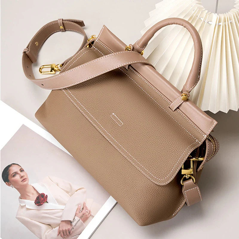Mugrs™ Sicily Soft Medium Leather Bag