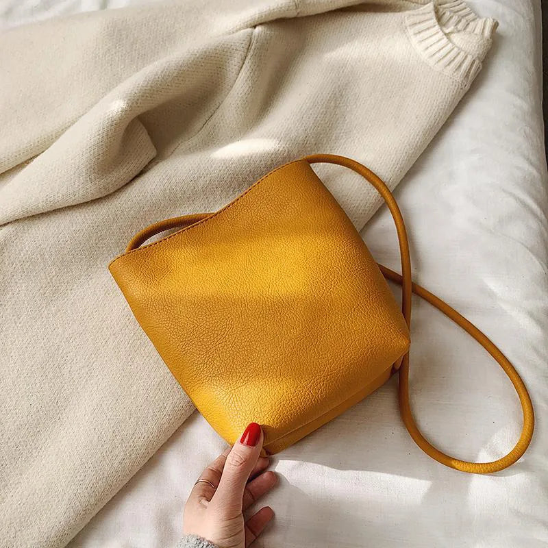 Sac bandoulière en cuir Mugrs™ pour femme