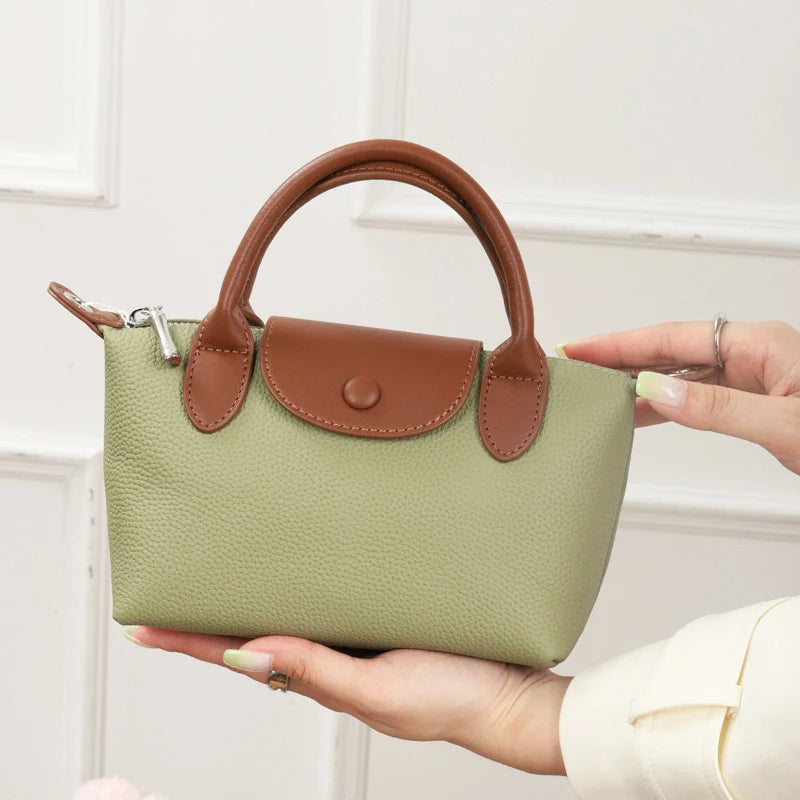 Mugrs™ Mini-Handtasche aus echtem Leder