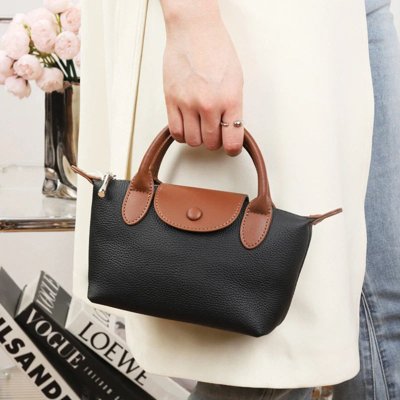 Mugrs™ Mini-Handtasche aus echtem Leder