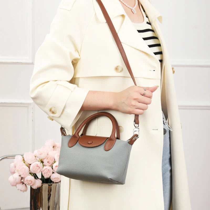 Mugrs™ Mini-Handtasche aus echtem Leder