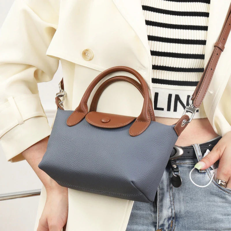 Mugrs™ Mini-Handtasche aus echtem Leder