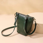 Sac seau pour téléphone portable en cuir végétalien vintage Mugrs™