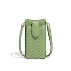 Mugrs™ Luxury Claire Woven Crossbody Phone Bag