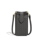 Mugrs™ Luxury Claire Woven Crossbody Phone Bag