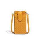 Mugrs™ Luxury Claire Woven Crossbody Phone Bag