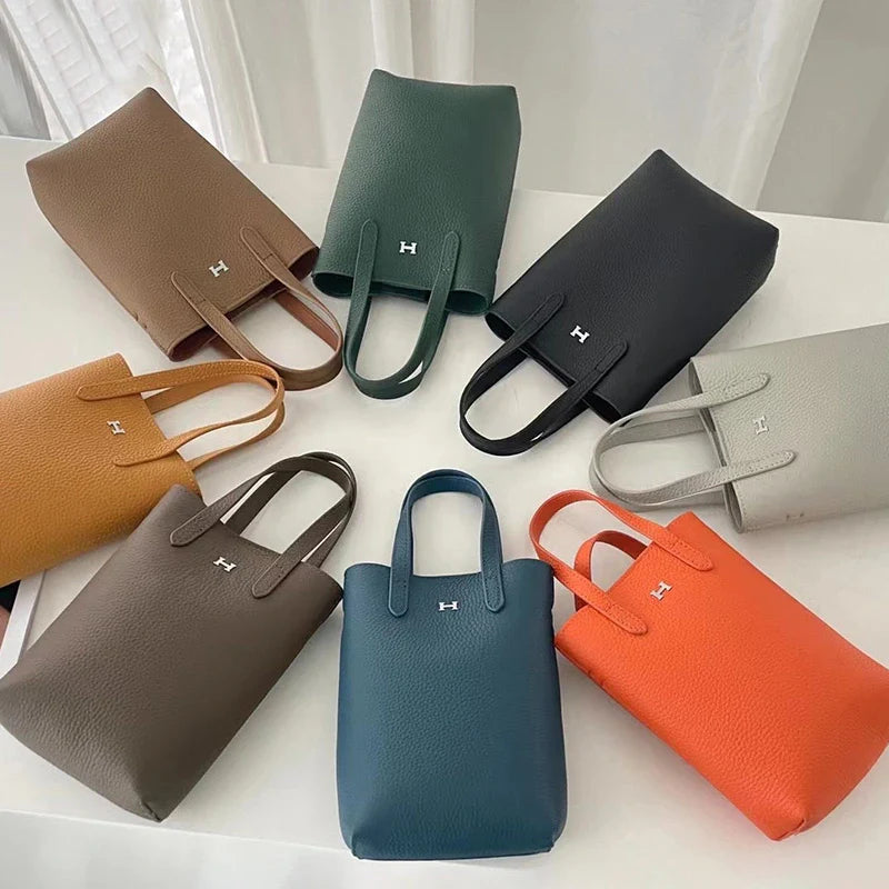 Mugrs™ Handytasche aus echtem Leder, Handtasche, 8 Farben