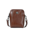 Sac bandoulière en cuir de vachette Daphne de Mugrs™