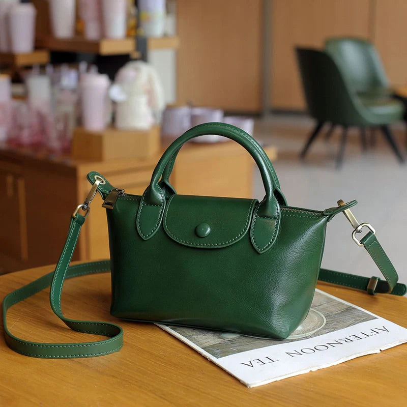 Sac bandoulière pour téléphone en cuir végétalien vintage Mugrs™